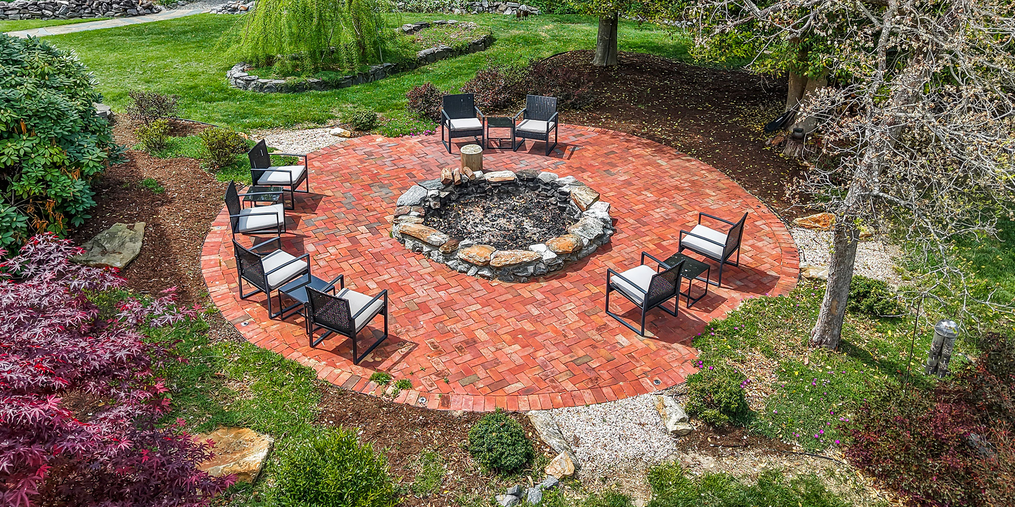 Fire Pit Gathering Area Fire Pit Gathering Area